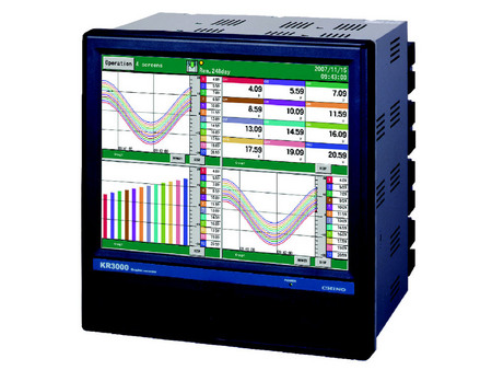 Bildschirmschreiber als Datenlogger: Universell einsetzbares Messgerät. Je nach Modell auch mit Datenloggerfunktion erhältlich. 